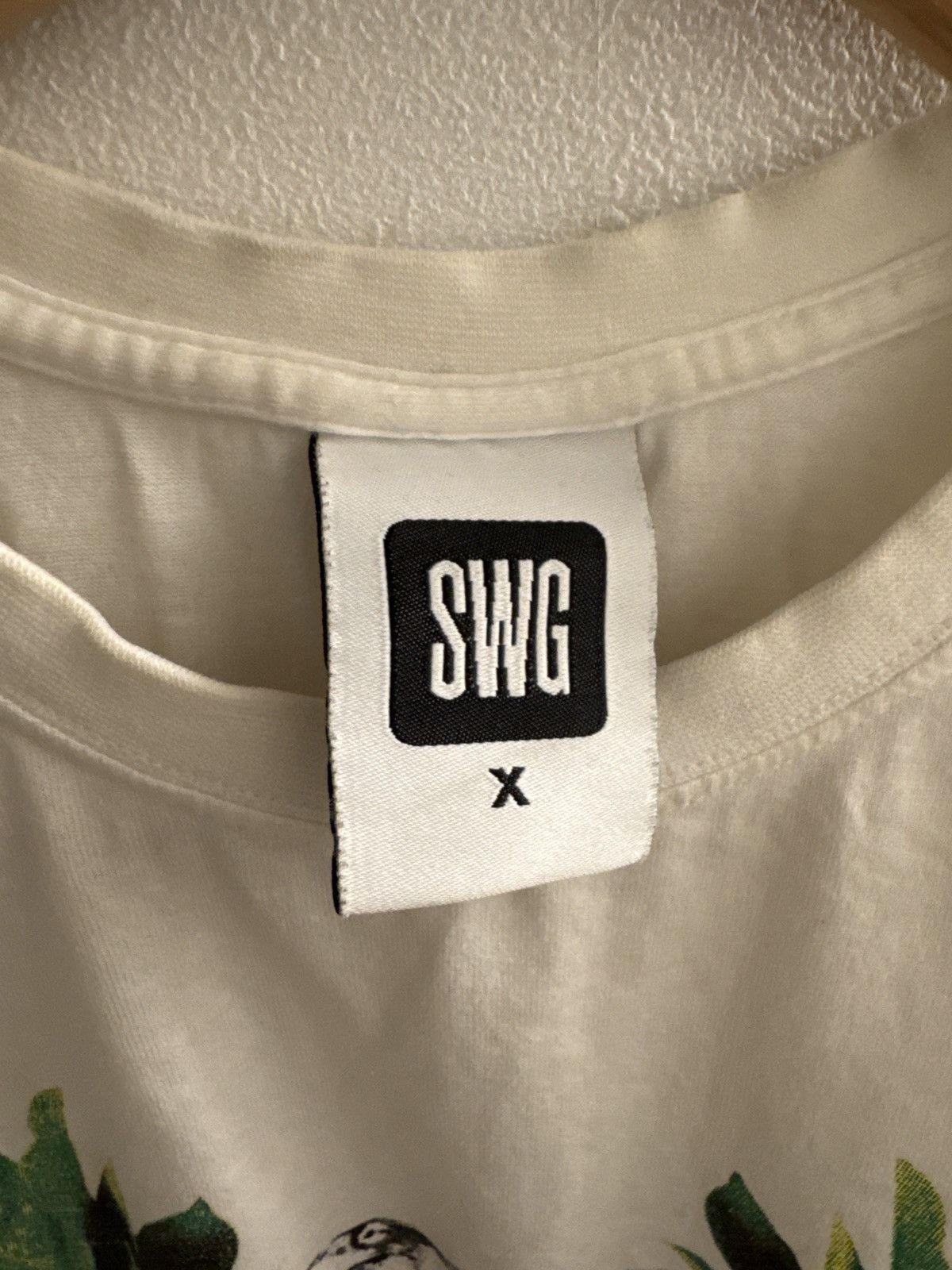 Swagger Swagger - white tee Size US XL / EU 56 / 4 - 3 Thumbnail