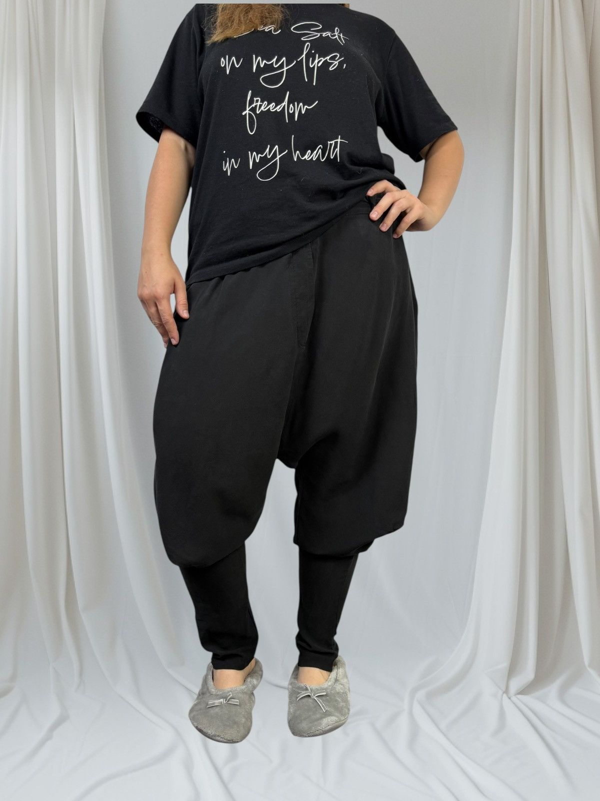 Lost & Found Ria Dunn Lost Found Ria Dunn Silk Futuristic Drop Pants Trousers Size US 30 / EU 46 - 1 Thumbnail
