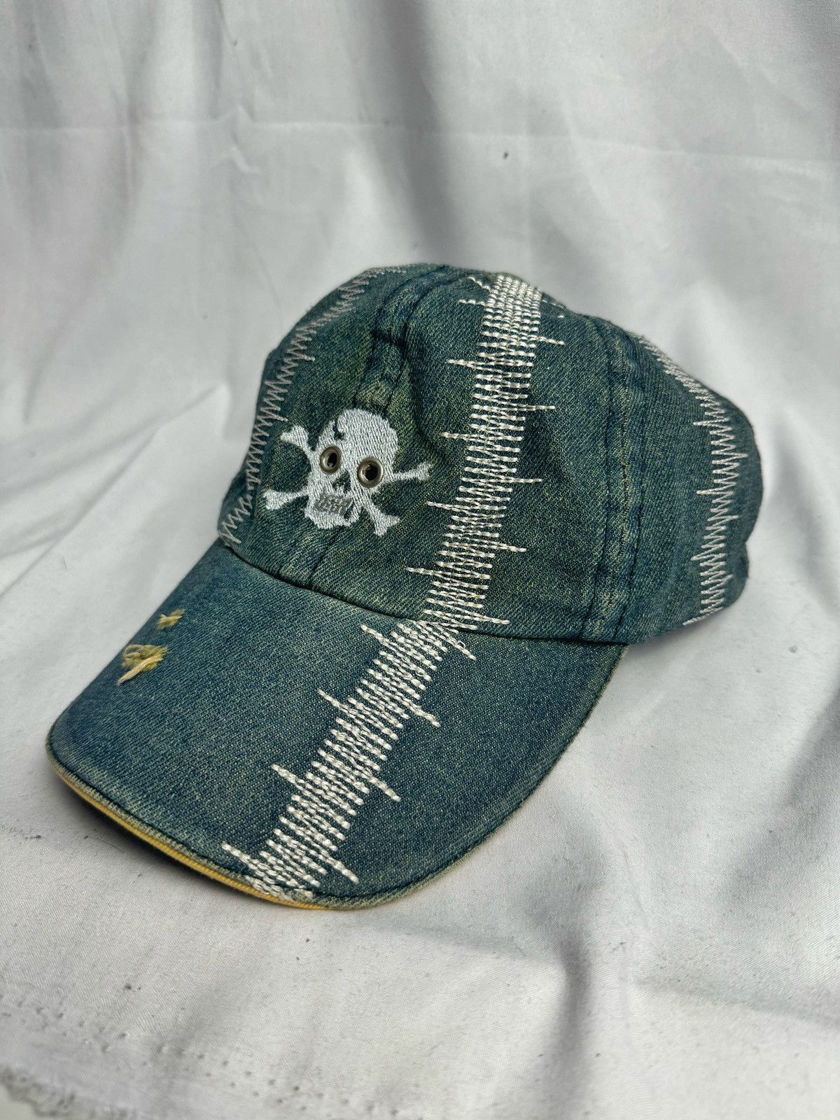 Hysteric Glamour × If Six Was Nine × Japanese Brand Japanese Skull Hats Denim Size ONE SIZE - 2 Thumbnail