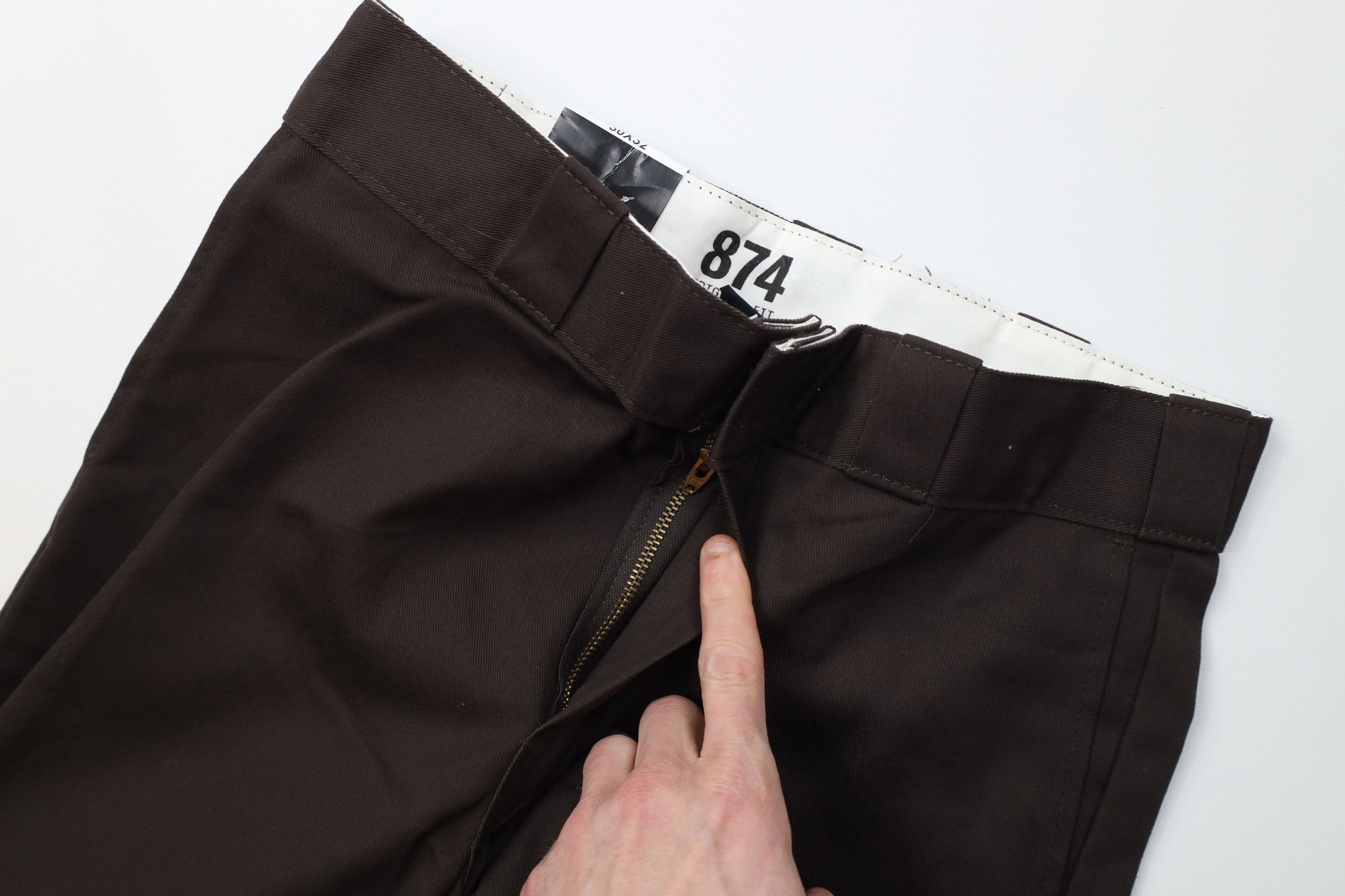 Dickies Deadstock Vintage Y2K Dickies Mechanic Wide Leg Pants Brown Size US 30 / EU 46 - 7 Thumbnail