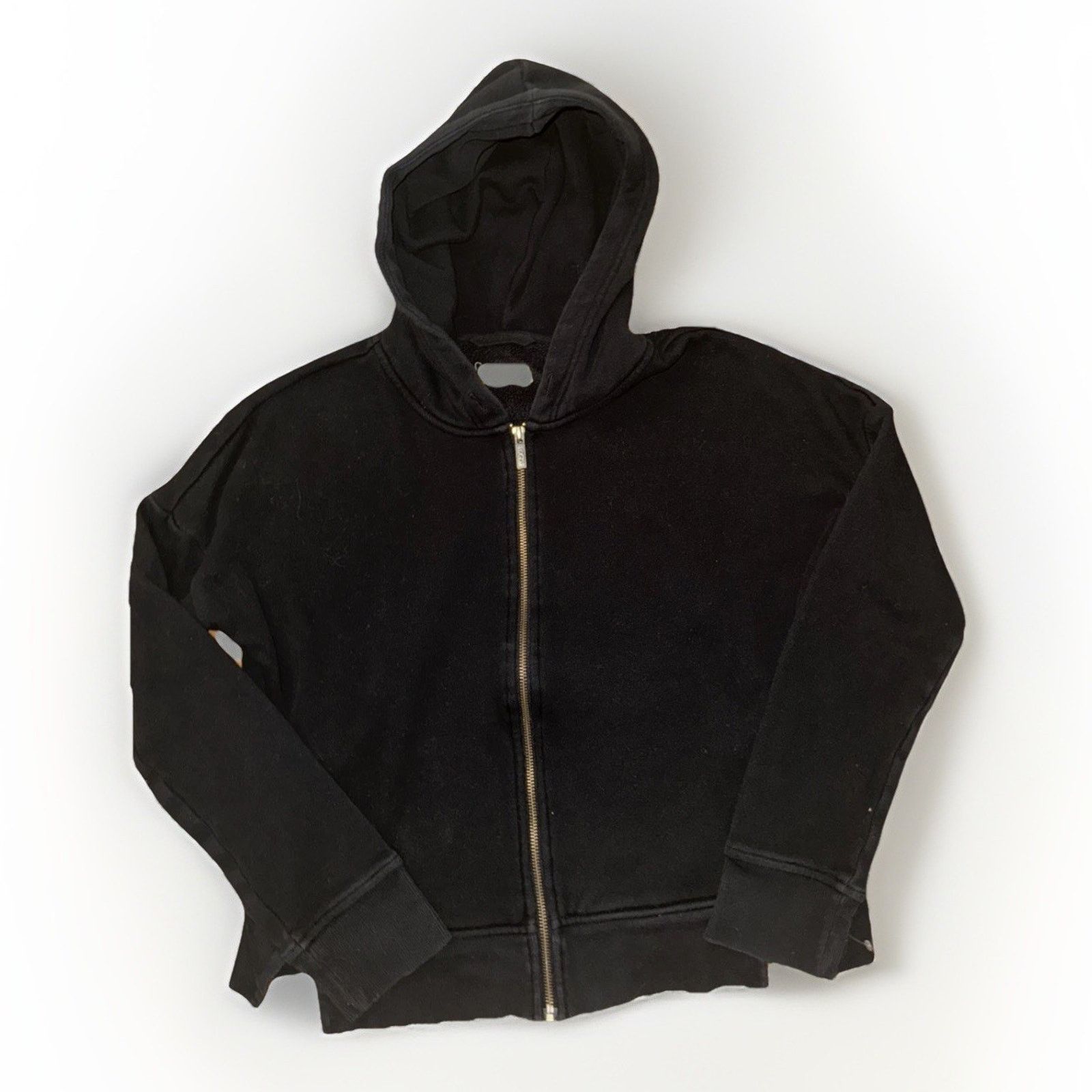 Ugg UGG Women’s Full Zip Hoodie Black Small Fleece Sweatshirt Size S / US 4 / IT 40 - 1 Thumbnail