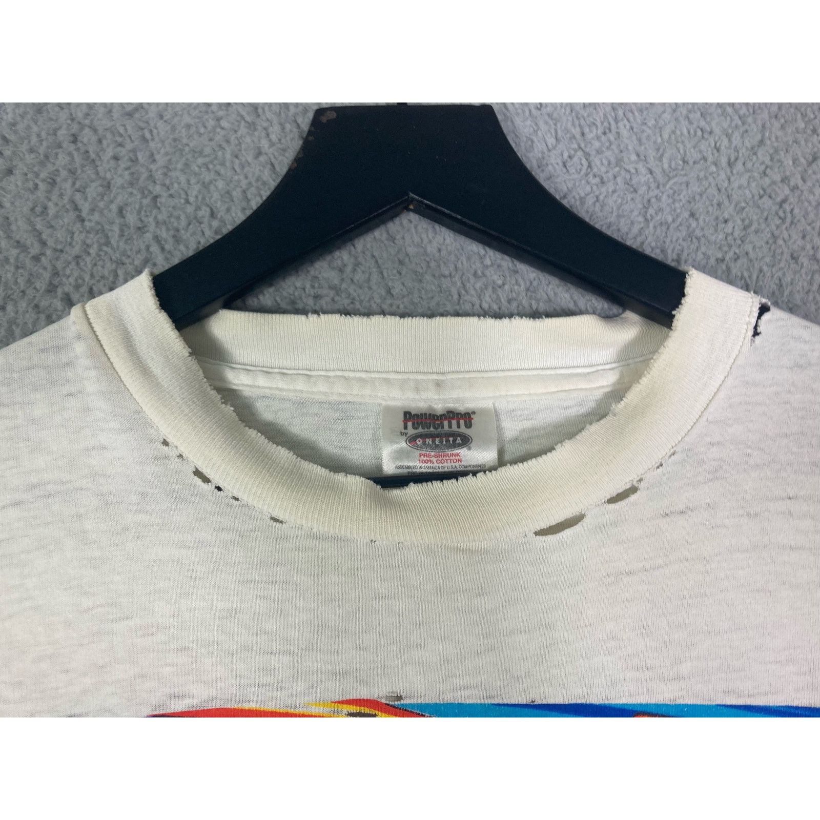 Other Vintage Ford Racing XL "Real Race Cars Don't Wear Bowties" Size US XL / EU 56 / 4 - 8 Thumbnail