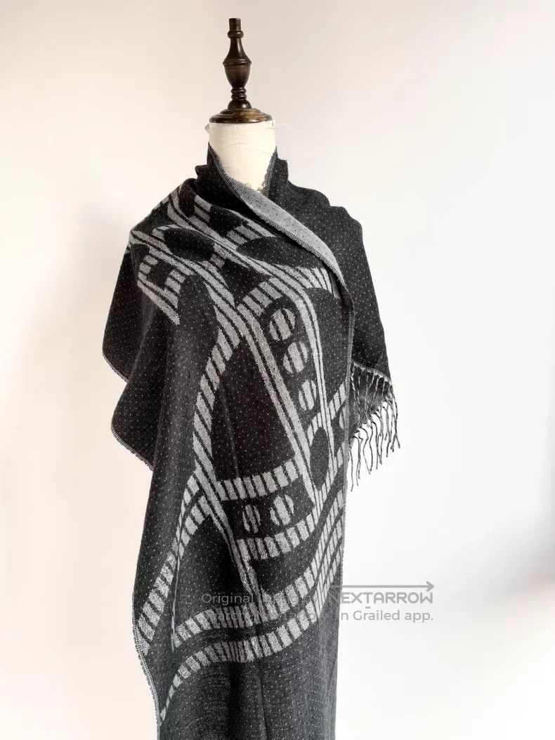 Vivienne Westwood Vivienne Westwood Black Gray Double-sided Polka Dot Big Sa Size ONE SIZE - 1 Thumbnail