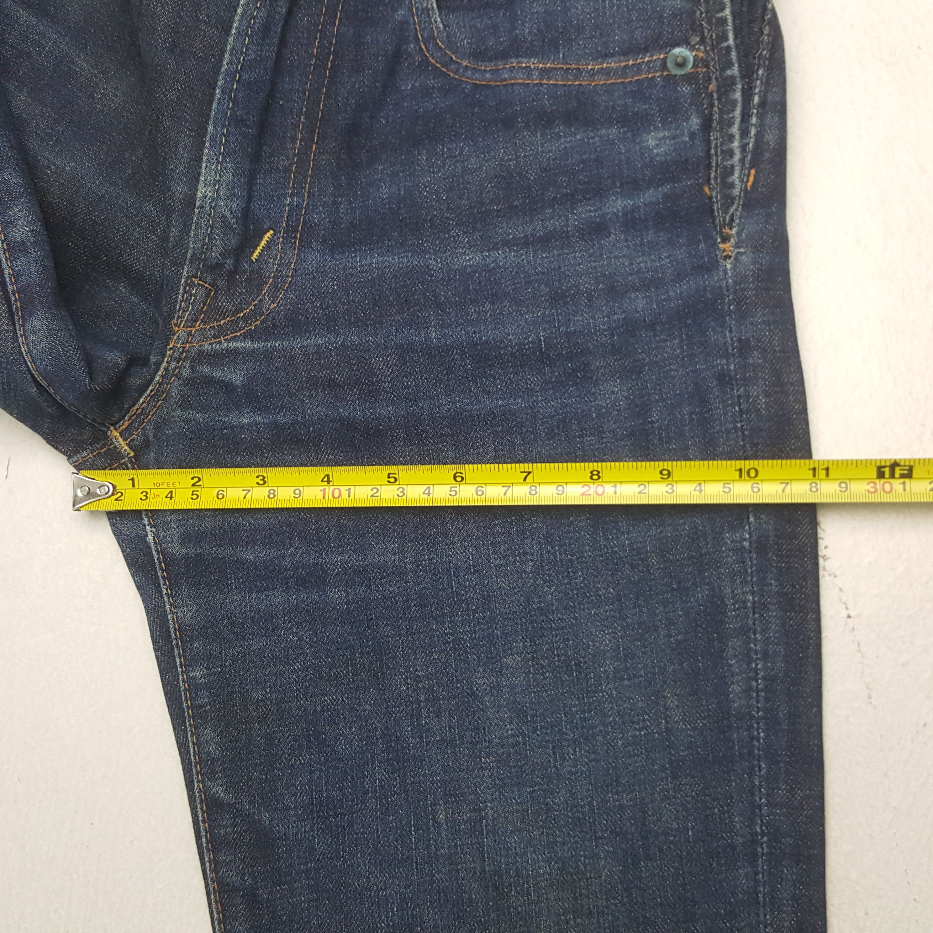 Denime Vintage Denime Japanese Brand Bootcut Denim Jeans RR17 Size US 29 - 11 Thumbnail