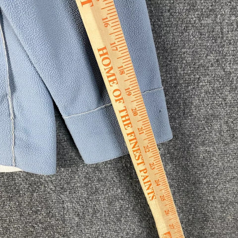 Ralph Lauren Ralph Lauren Fleece Hoodie Women's Large Snap Baby Blue L Size L / US 10 / IT 46 - 8 Thumbnail