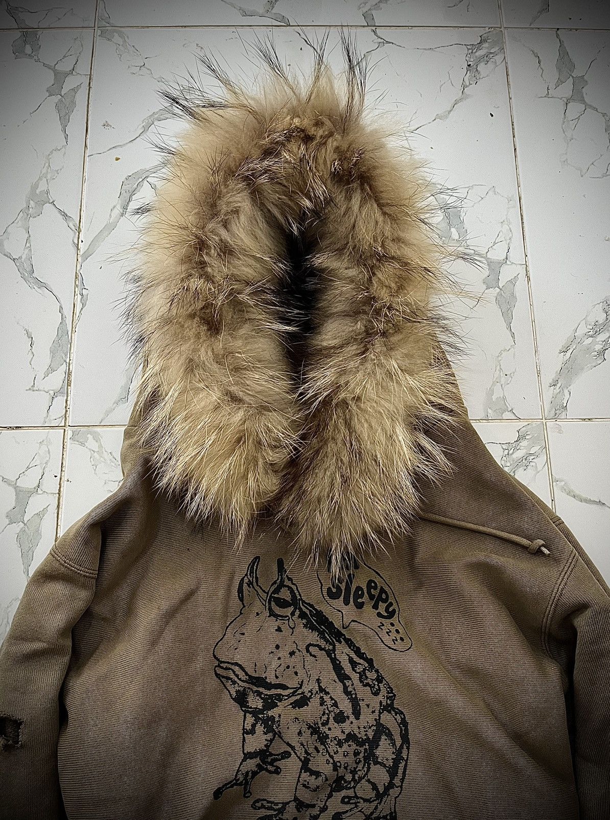 Japanese Brand Japanese Jellan Distressed Frog Big Logo Hoodie Size US M / EU 48-50 / 2 - 2 Thumbnail