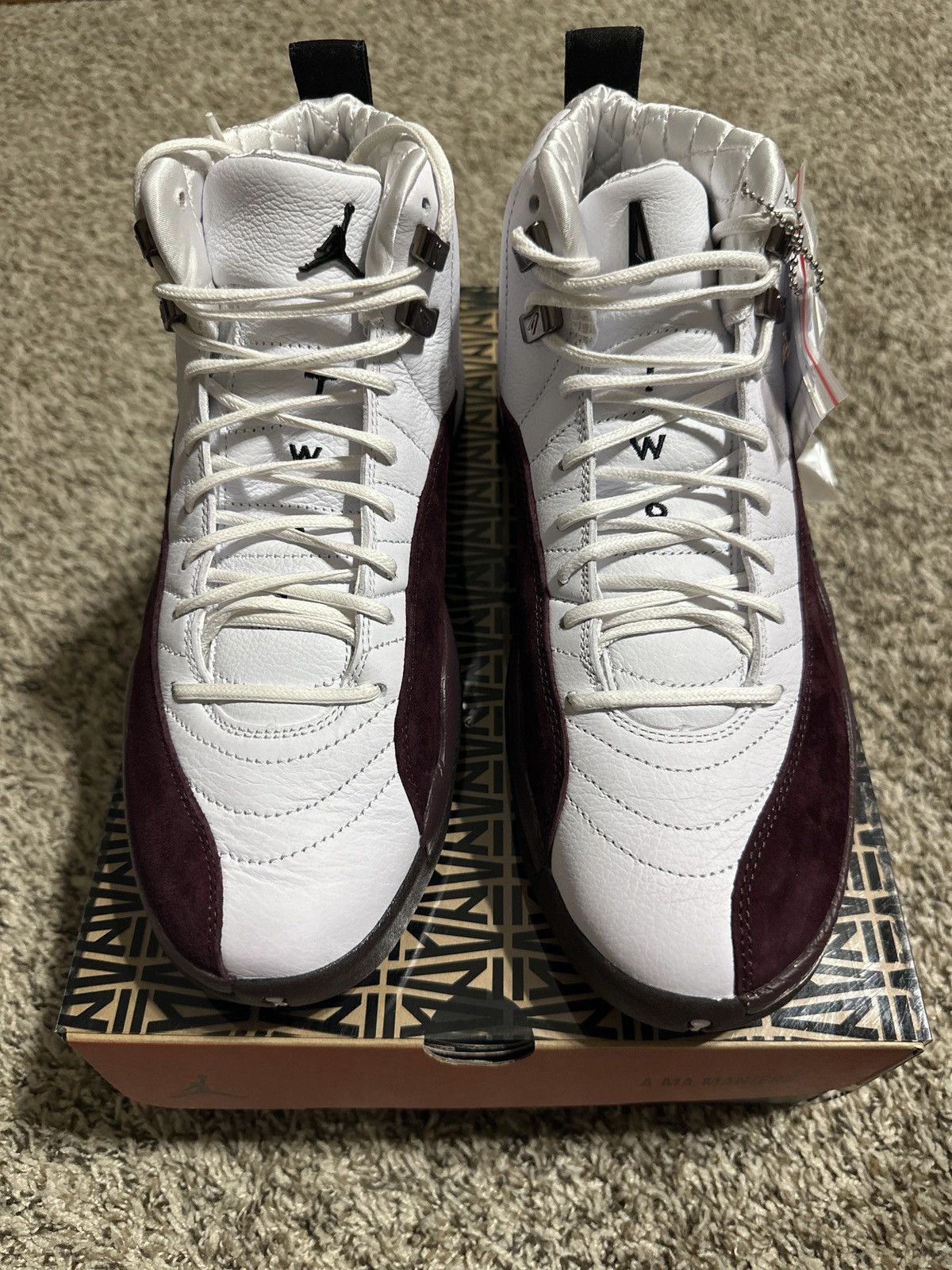 A Ma Maniere × Jordan Brand W Jordan 12 Retro A Ma Maniére White Size US 12 / IT 42 - 3 Thumbnail