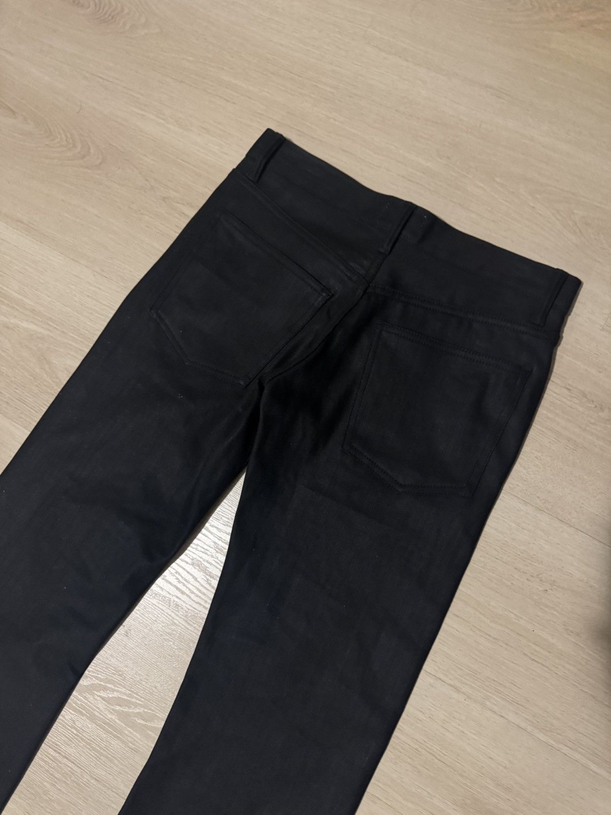 Japanese Brand Nama Man Black Selvedge Bootcut Jeans Size US 32 / EU 48 - 5 Thumbnail