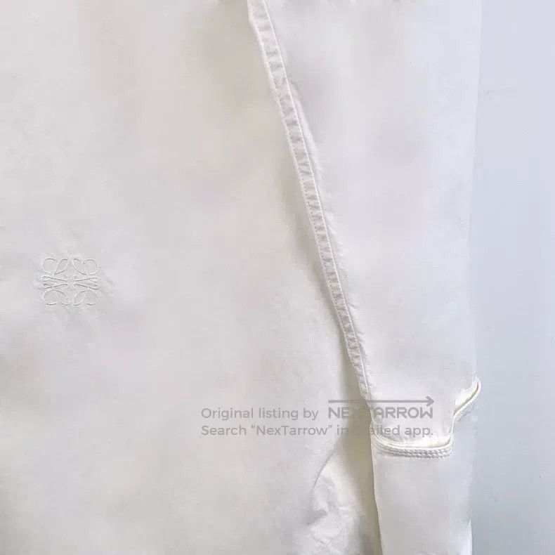 Loewe Loewe White Cotton Collar Single-Breasted Long Sleeve Shir Size XXS / US 00 / IT 34 - 4 Thumbnail