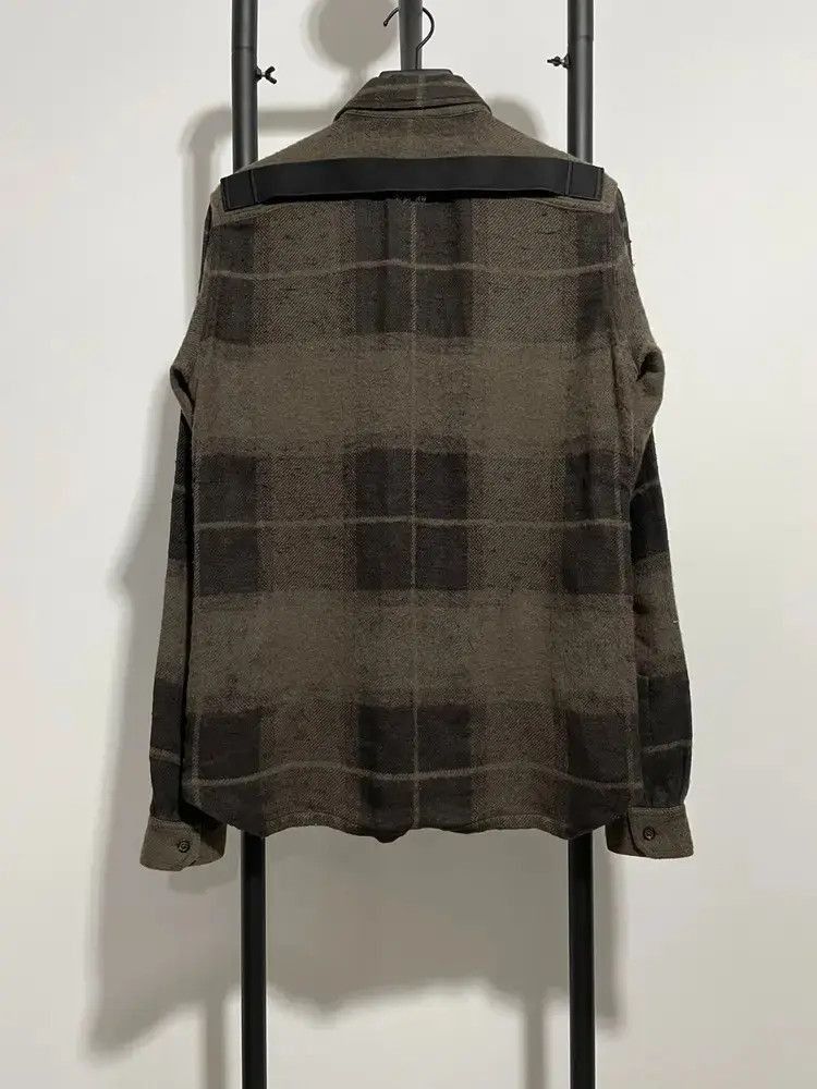 Rick Owens Rick Owens Plaid Shirt Jacket Size US S / EU 44-46 / 1 - 2 Thumbnail