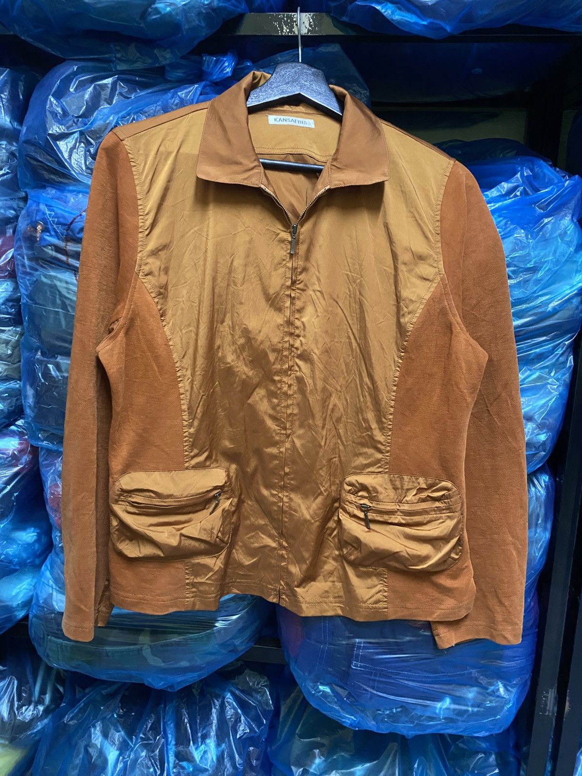 Kansai Yamamoto VINTAGE KANSAI YAMAMOTO ZIPPER JACKET MADE IN JAPAN Size M / US 6-8 / IT 42-44 - 1 Thumbnail