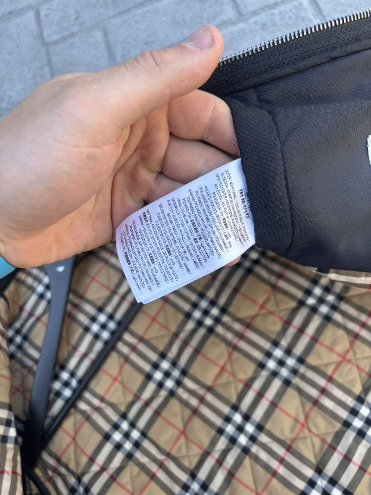 Burberry Burberry plaid lined puffer Size US XL / EU 56 / 4 - 8 Thumbnail