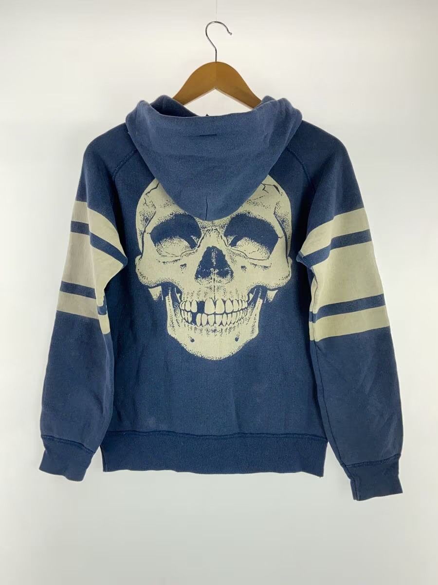 Hysteric Glamour Skull Striped Raglan Zip Hoodie Size US M / EU 48-50 / 2 - 2 Thumbnail