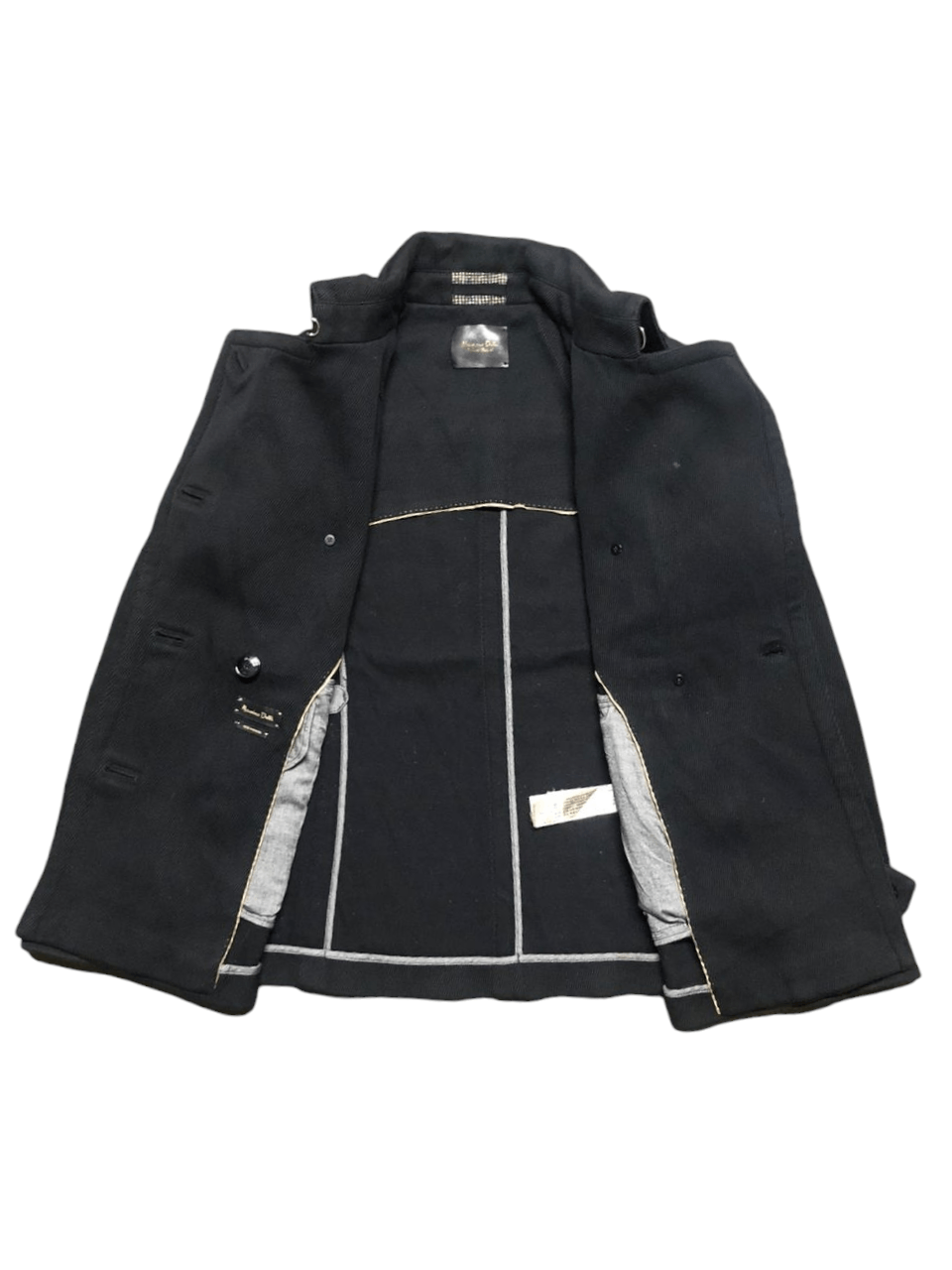Designer × Massimo Dutti Mossimo Dutti Peacoat Jacket Size M / US 6-8 / IT 42-44 - 3 Thumbnail