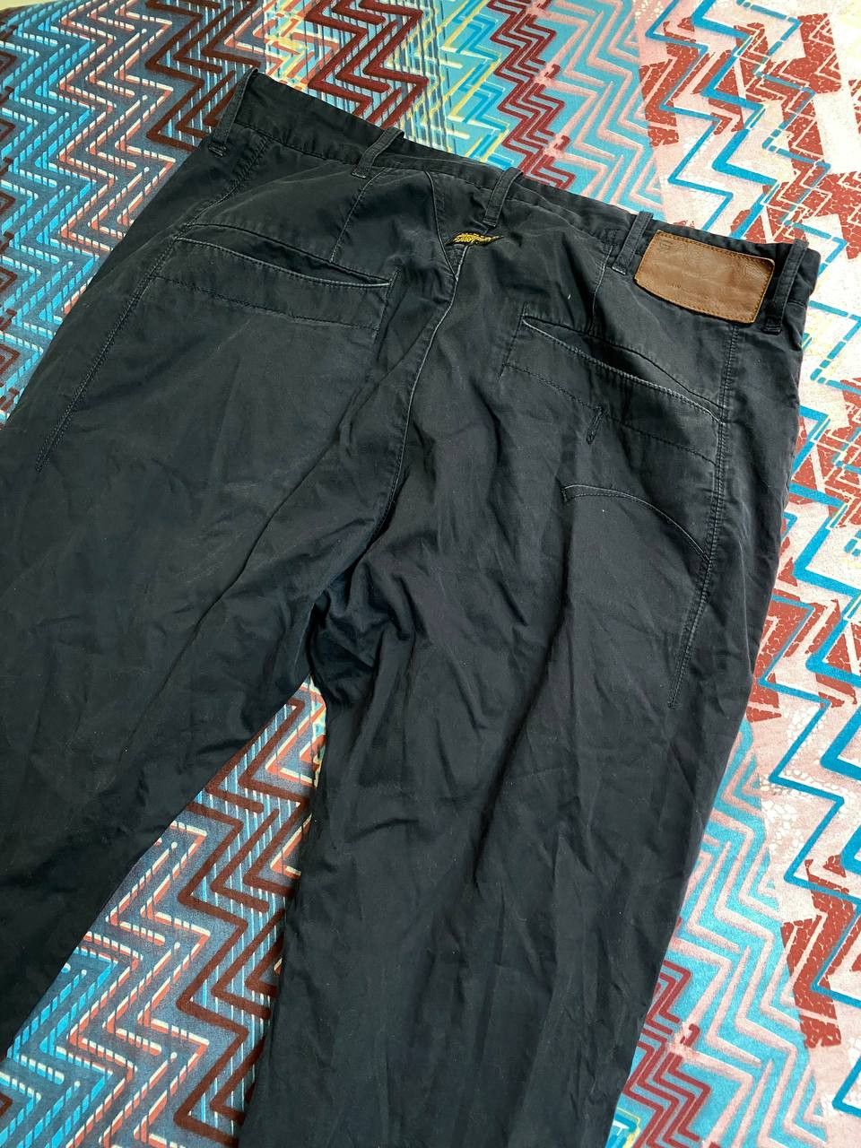 G-Star × Vintage CRAZY FLARED VINTAGE FADE JEANS y2k Size US 36 / EU 52 - 19 Thumbnail