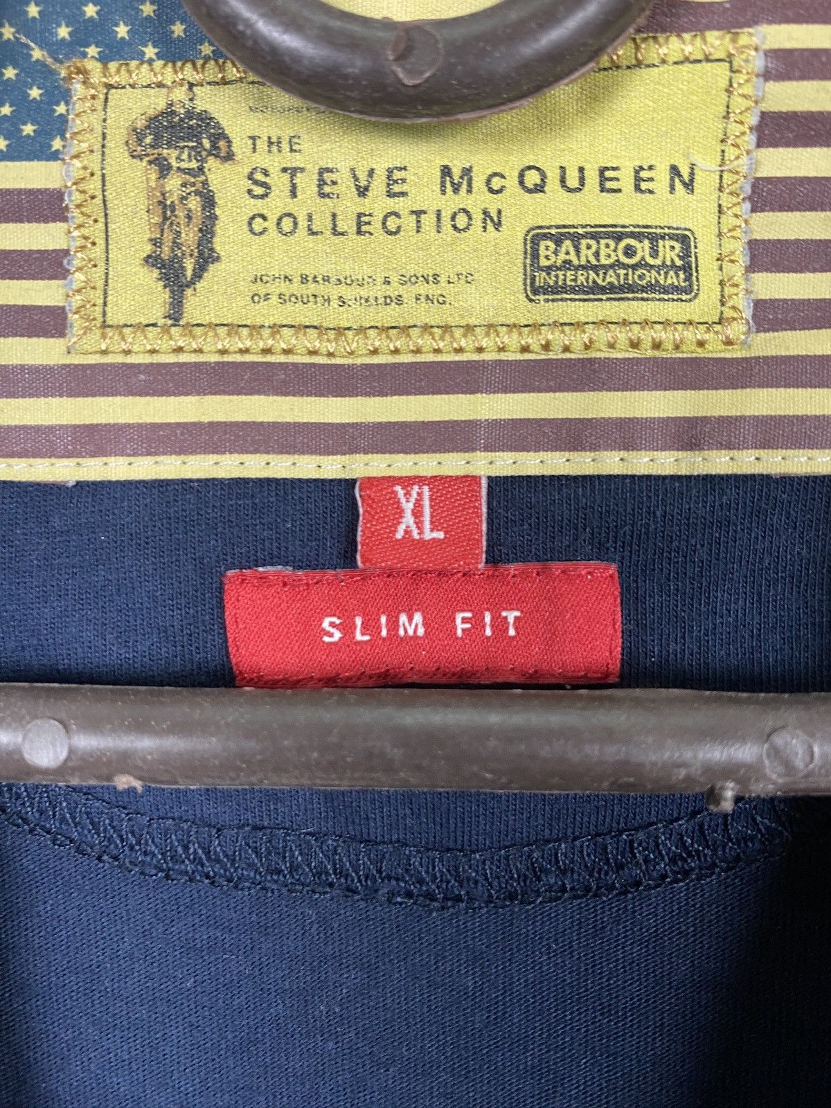 Barbour × Vintage Men’s Barbour Steve McQueen T-Shirt Luxury Size XL Size US XL / EU 56 / 4 - 6 Thumbnail