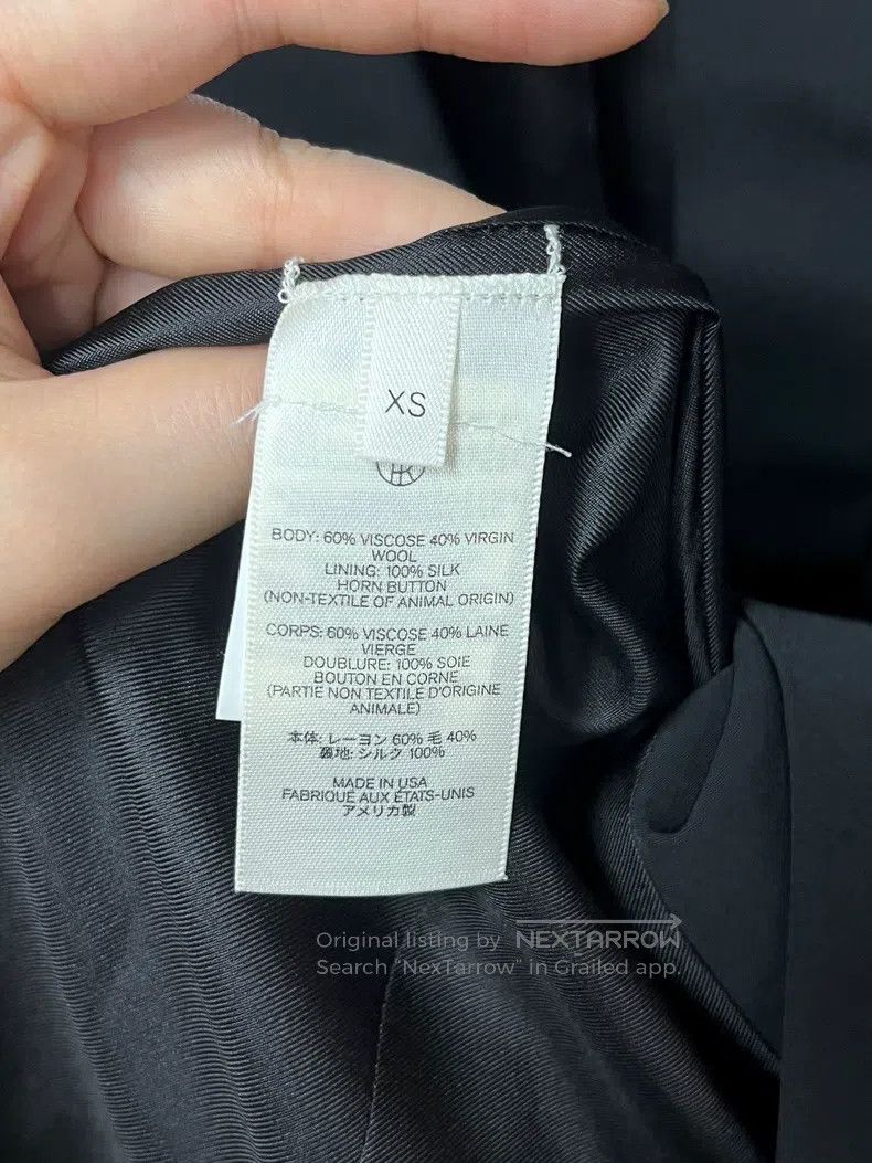 The Row The Row size XS One-button wool suit Size 34S - 3 Thumbnail