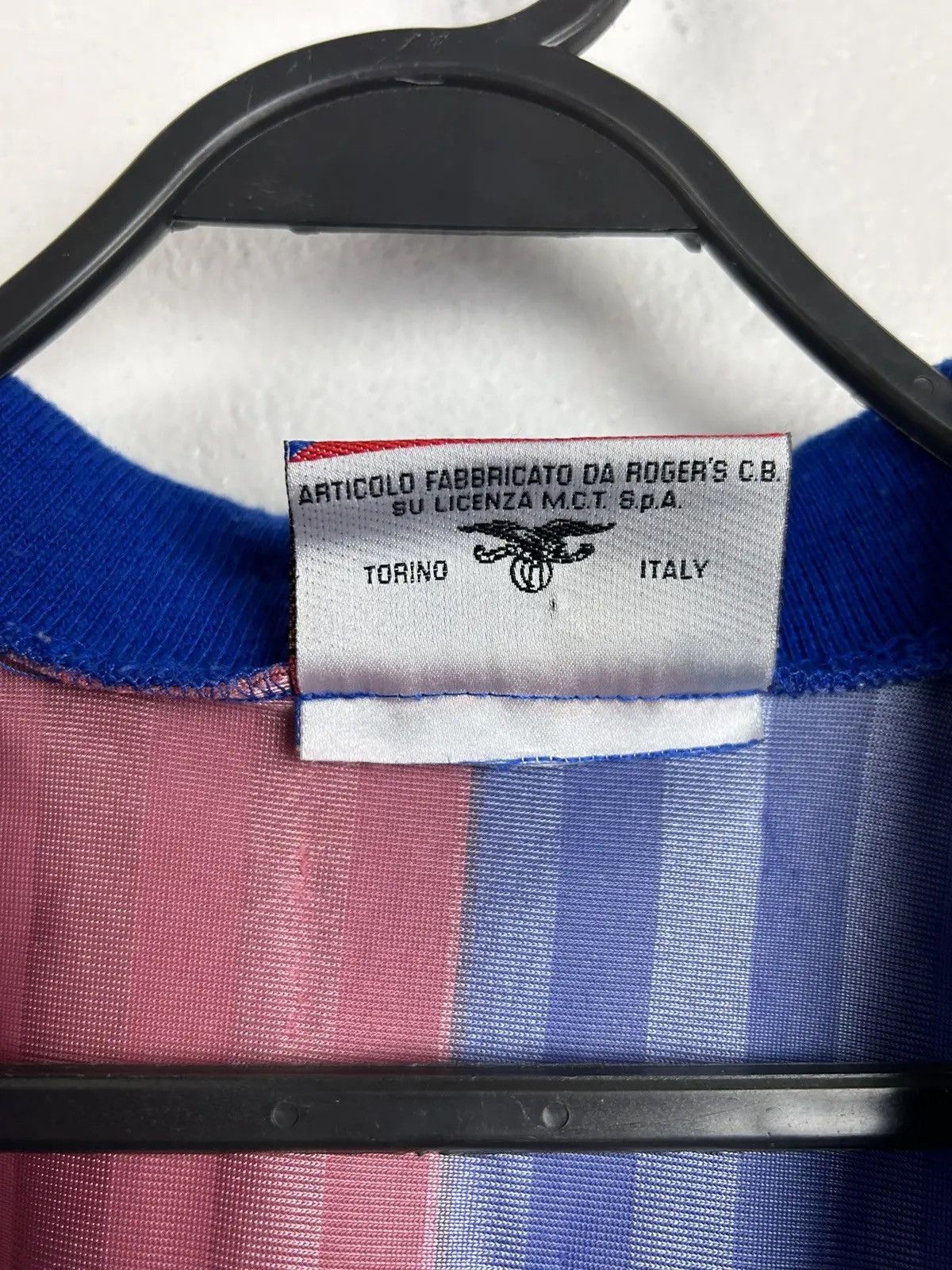 Vintage 90s Vintage 1992/93/94 F.C. Barcelona Rogers Licensed Jersey Size US L / EU 52-54 / 3 - 7 Thumbnail