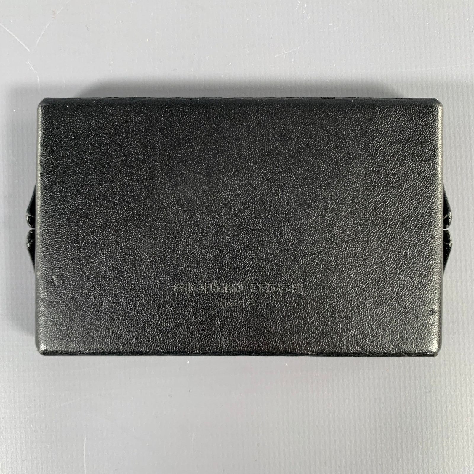 Other GIORGIO FEDOM Black Leather Card Case Leather Goods Size ONE SIZE - 2 Thumbnail