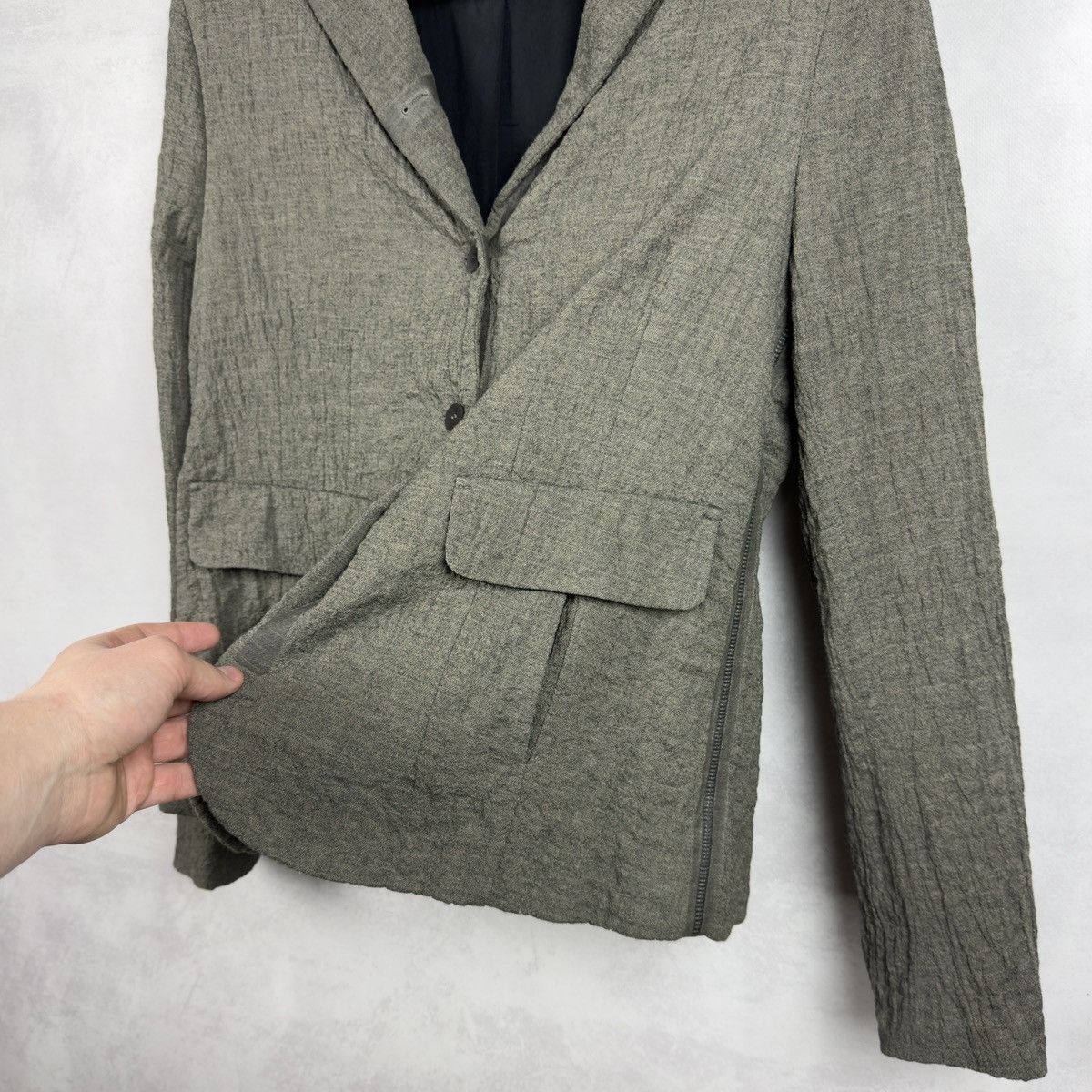 Annette Gortz Annette Gortz Kim Viscose Cotton Wool Blazer Jacket Size 38 Size XS / US 0-2 / IT 36-38 - 11 Thumbnail