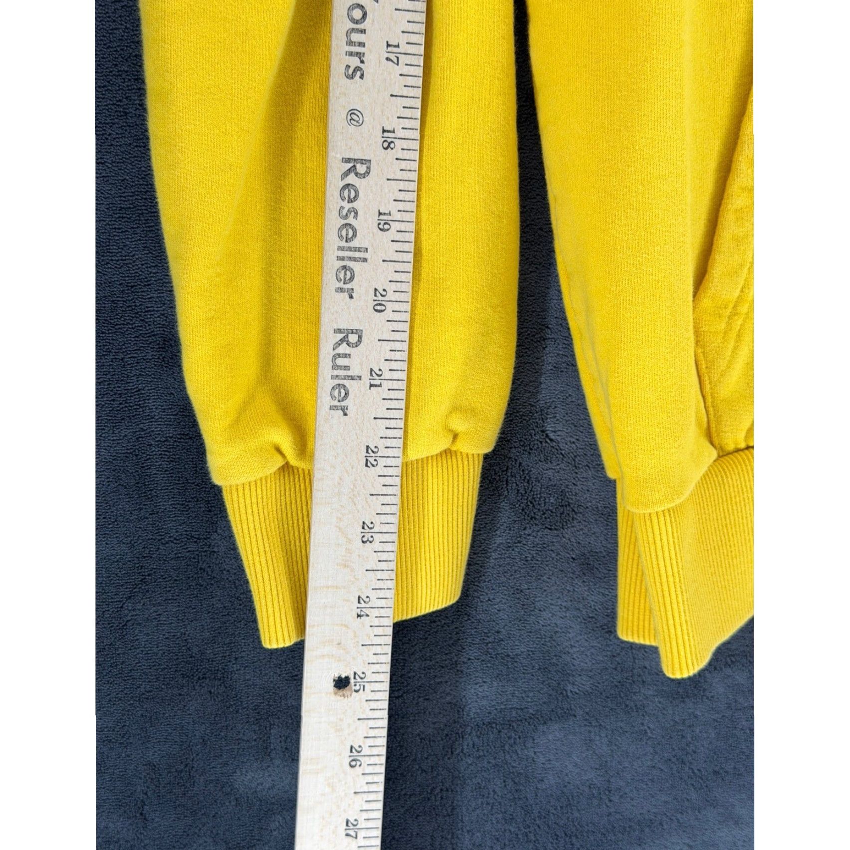 Brain Dead VINTAGE APC x Brain Dead Future Shock Hoodie Mens S Yellow Graphic Print Pullover Hooded Pockets Embroidered Logo Portugal Size US S / EU 44-46 / 1 - 6 Thumbnail