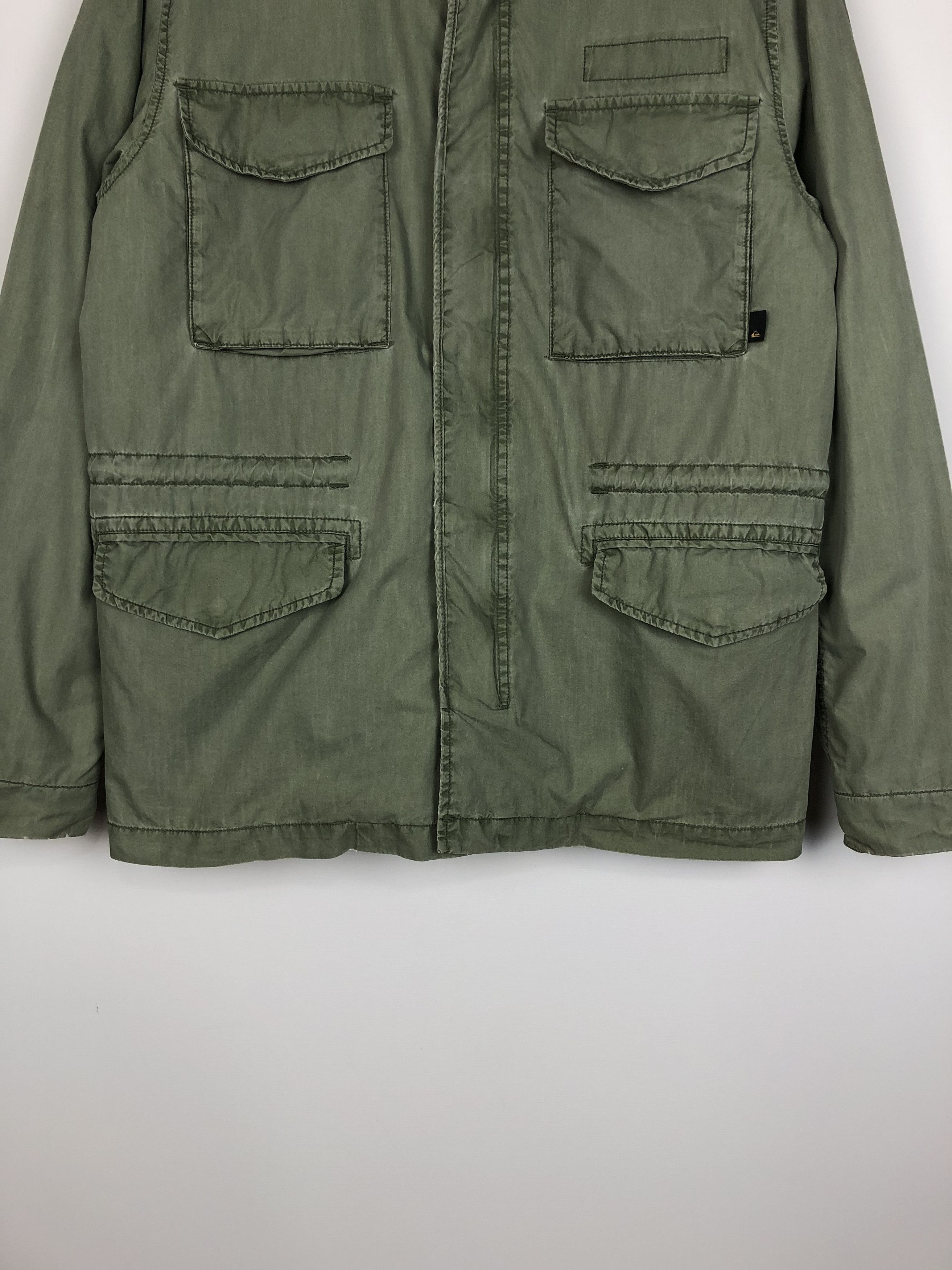 Quicksilver Quiksilver Frazer Hillz Jacket Multipocket Green size M Size US M / EU 48-50 / 2 - 3 Thumbnail