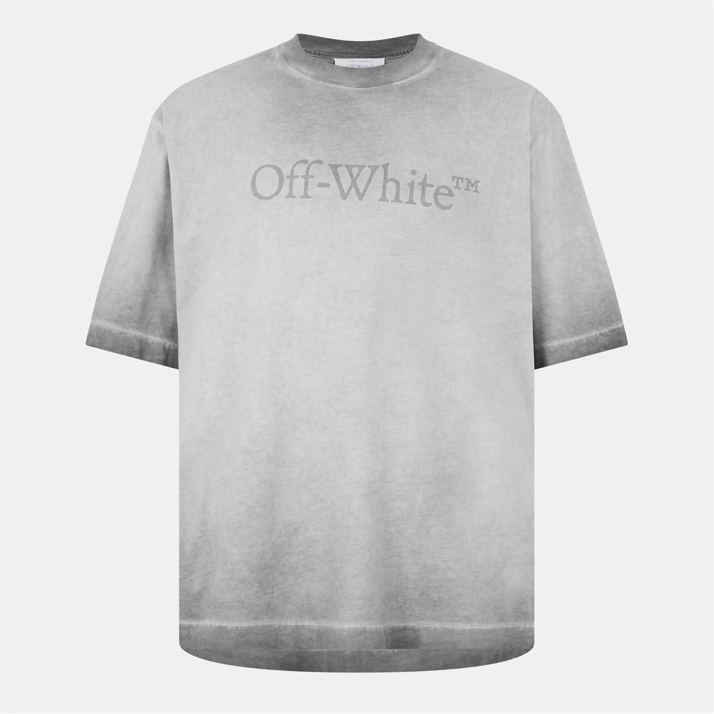 Off-White o1g2r1mq0226 Laundry Regular Fit T-Shirt In Gray Size US S / EU 44-46 / 1 - 1 Thumbnail