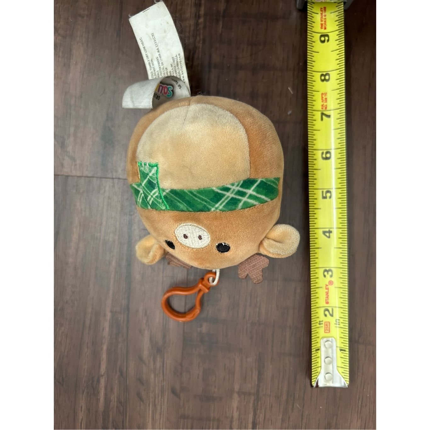 Other Squishmallows Kellytoy Clip-On Keychain 3.5” RUBY Reindeer C Size ONE SIZE - 2 Thumbnail