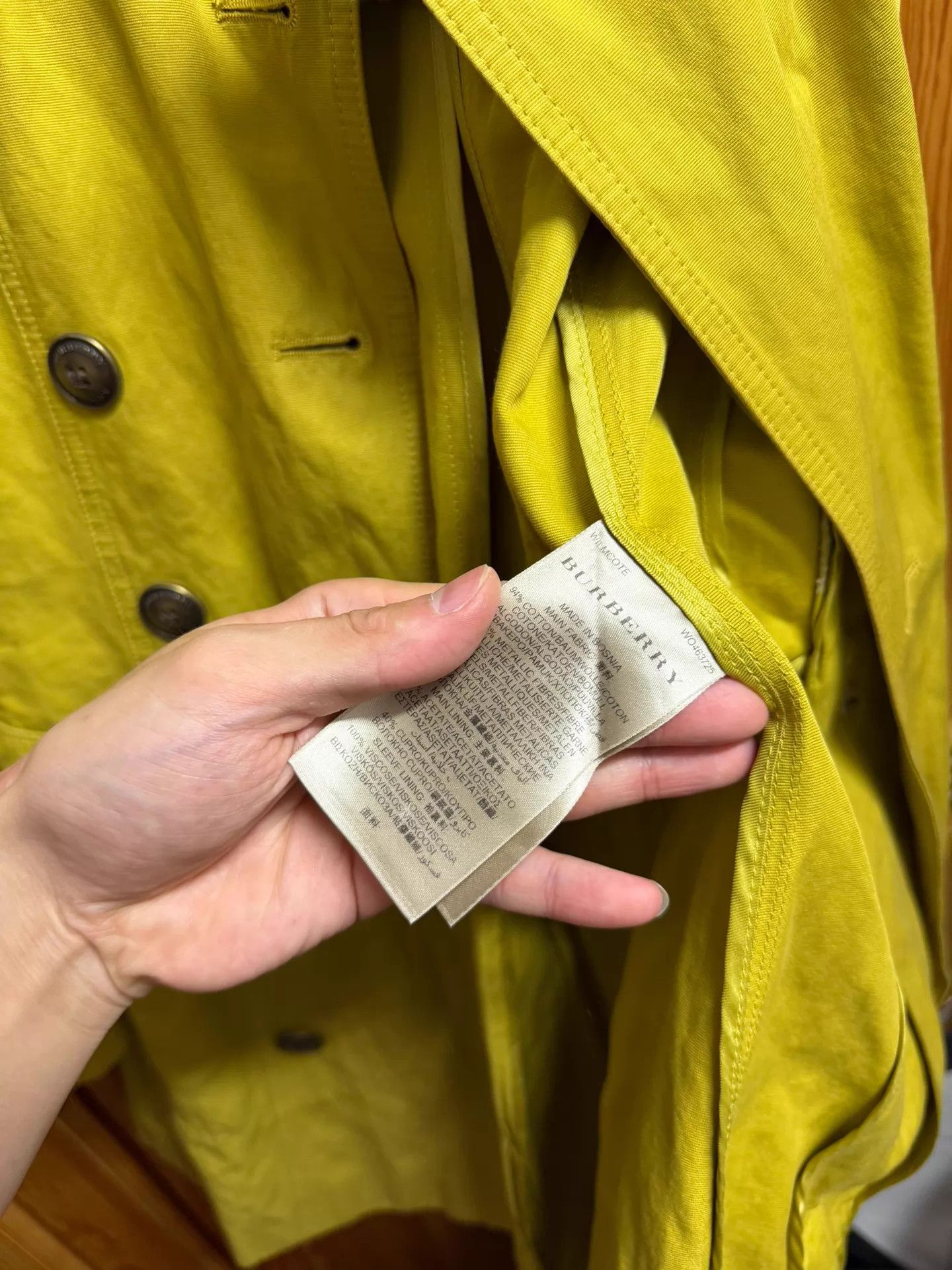 Burberry Burberry Double-Breasted Trench Coat 34 (165/76a) Size XXS / US 00 / IT 34 - 4 Thumbnail