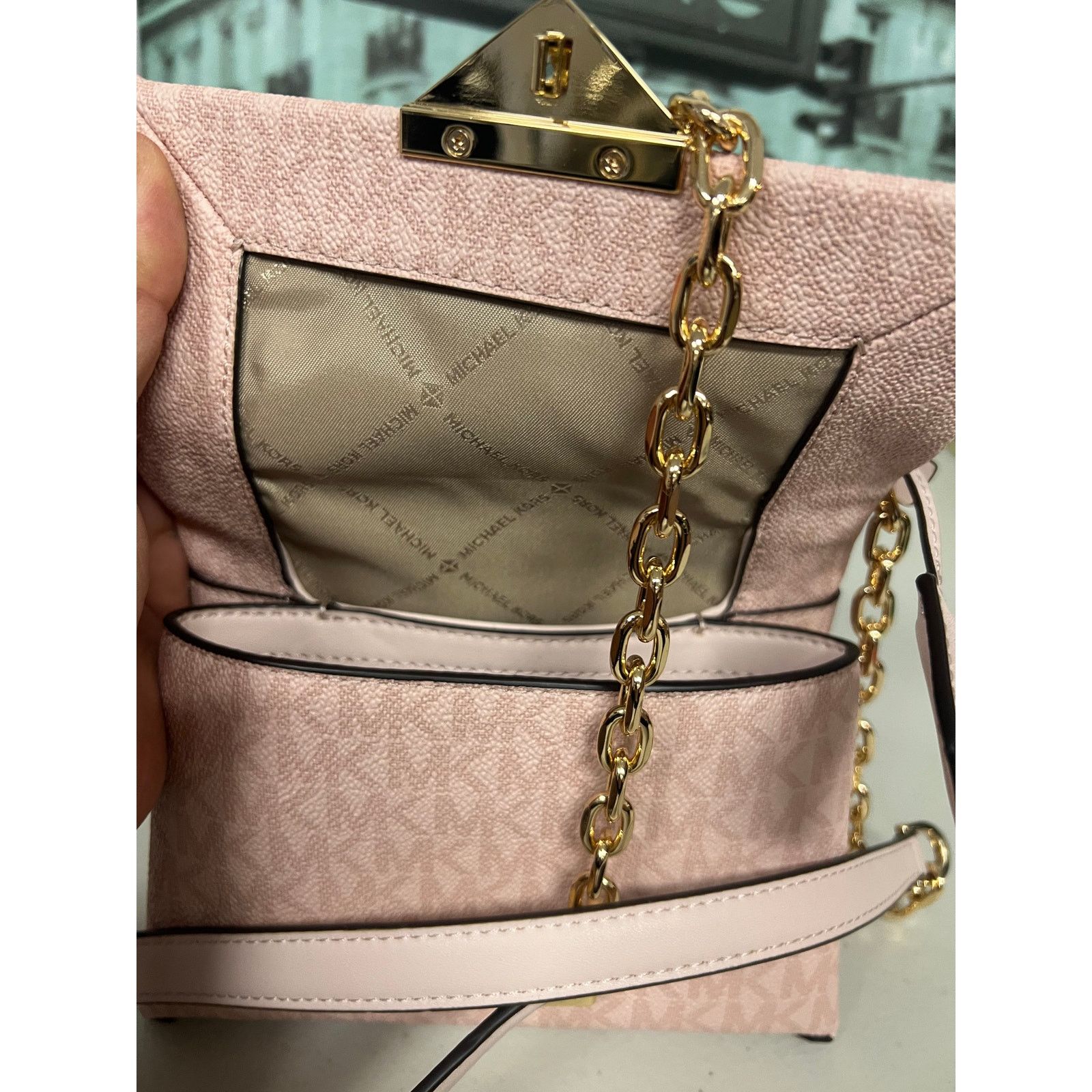 Michael Kors Michael Kors 35F2G0EC5B Cece Small Logo Shoulder Bag Size ONE SIZE - 6 Thumbnail