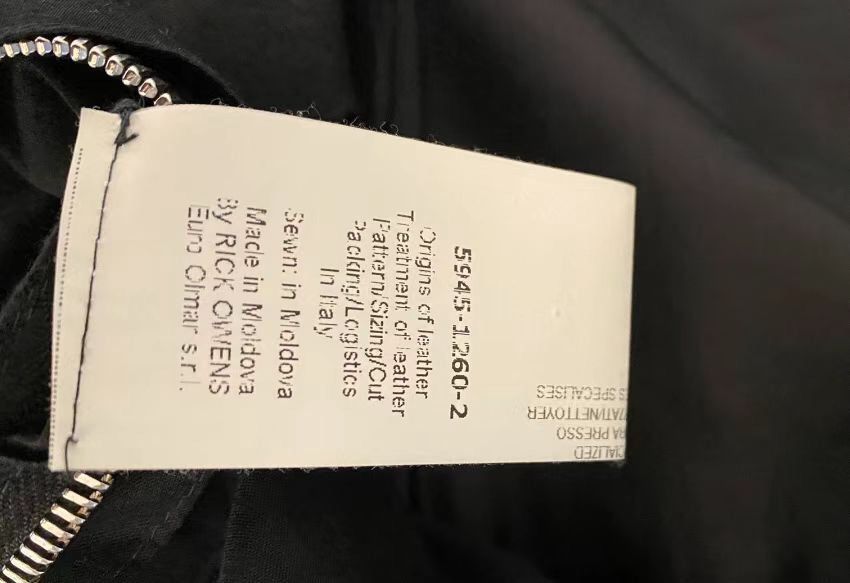 Rick Owens Rick owens mainline ro diagonal zipper hooded 2412-Nextarrow Size XS / US 0-2 / IT 36-38 - 5 Thumbnail