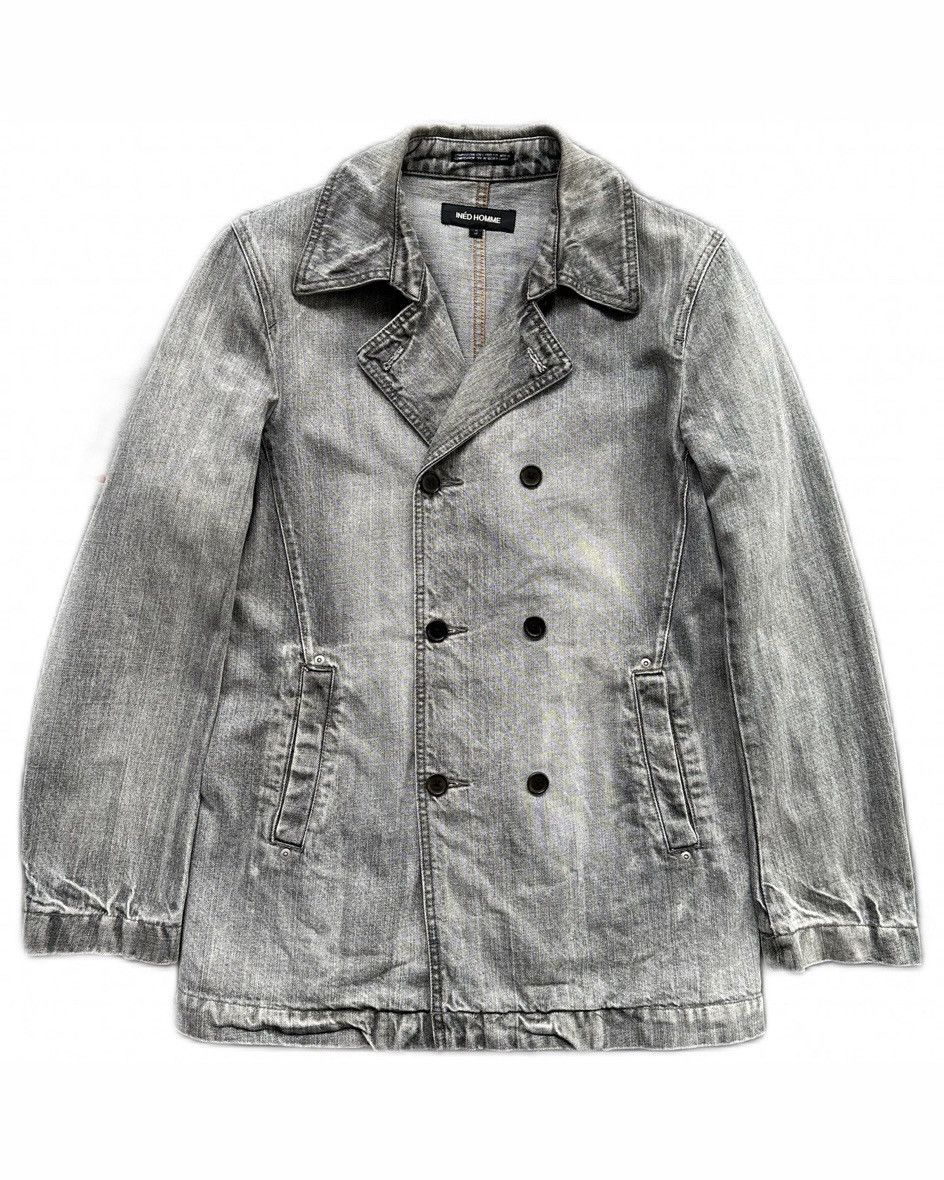 Japanese Brand INED HOMME by Yohji Yamamoto Long Jacket Size US M / EU 48-50 / 2 - 1 Thumbnail
