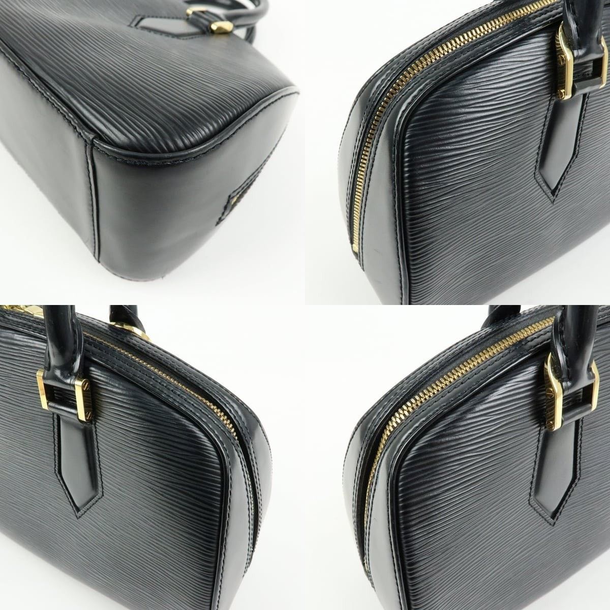 Louis Vuitton Louis Vuitton Epi Jasmin Satchel Leather Black Size ONE SIZE - 6 Thumbnail