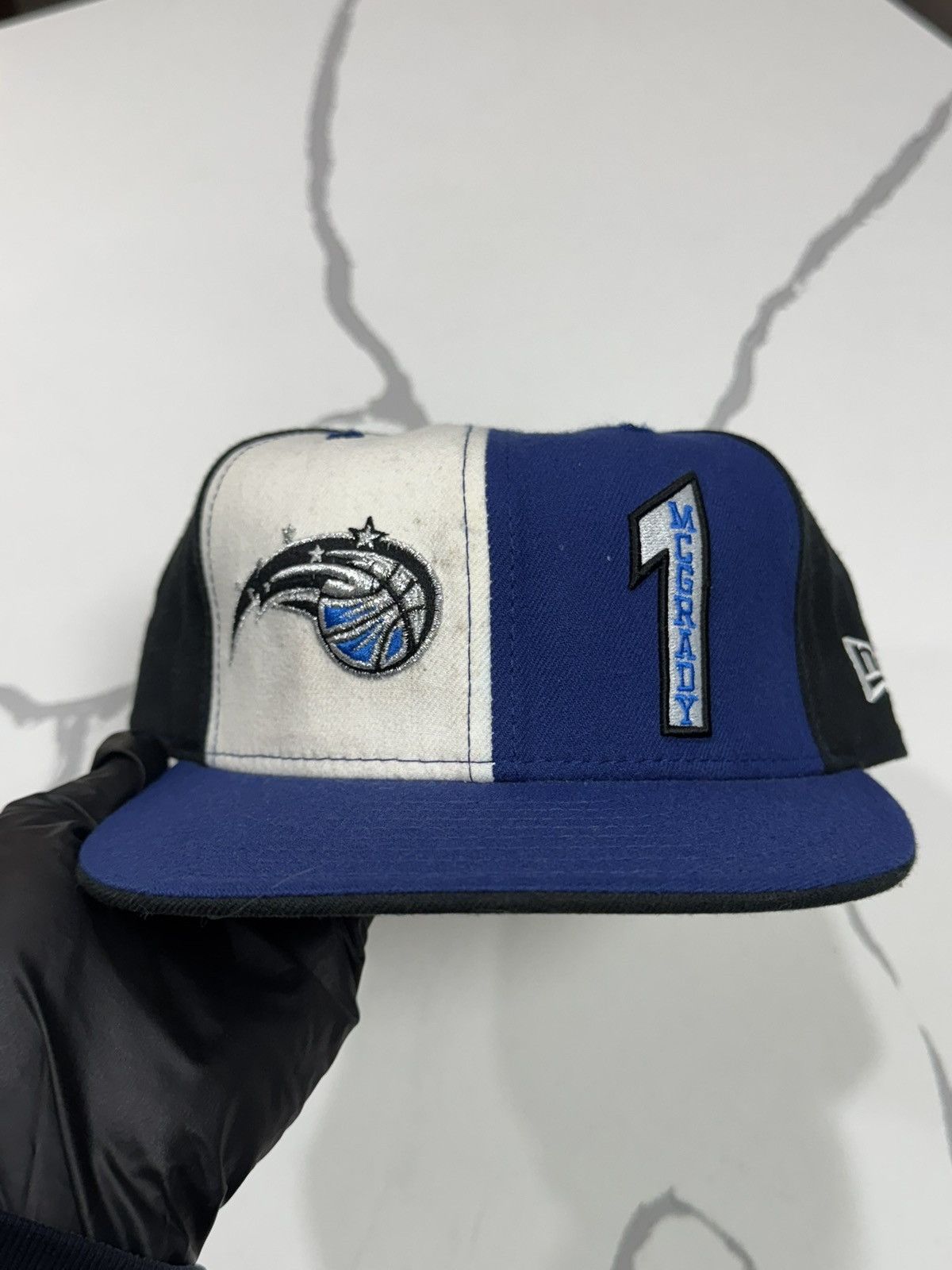 New Era Vintage Orlando Magic Tracy McGrady Embroidered Fitted Cap Size ONE SIZE - 6 Thumbnail