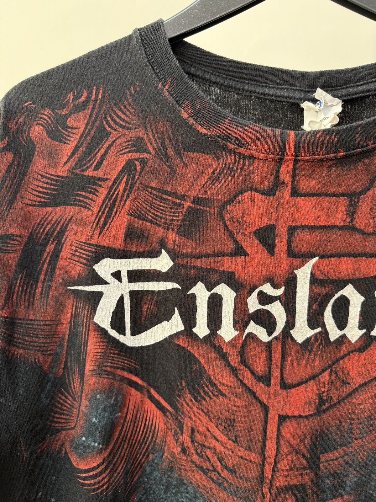 Other Vintage Enslaved 2010 tour faded t-shirt Size US M / EU 48-50 / 2 - 6 Thumbnail