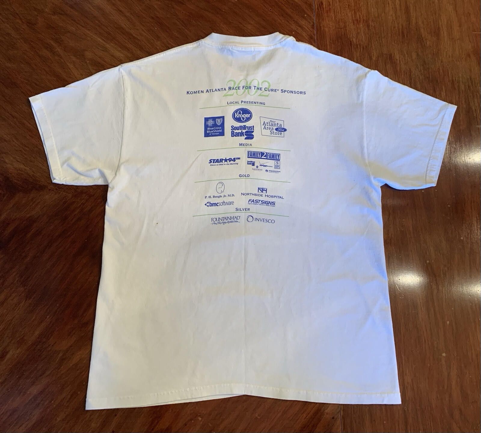 The Unbranded Brand Women's Large Race for the Cure breast cancer T-shirt Size L / US 10 / IT 46 - 2 Thumbnail