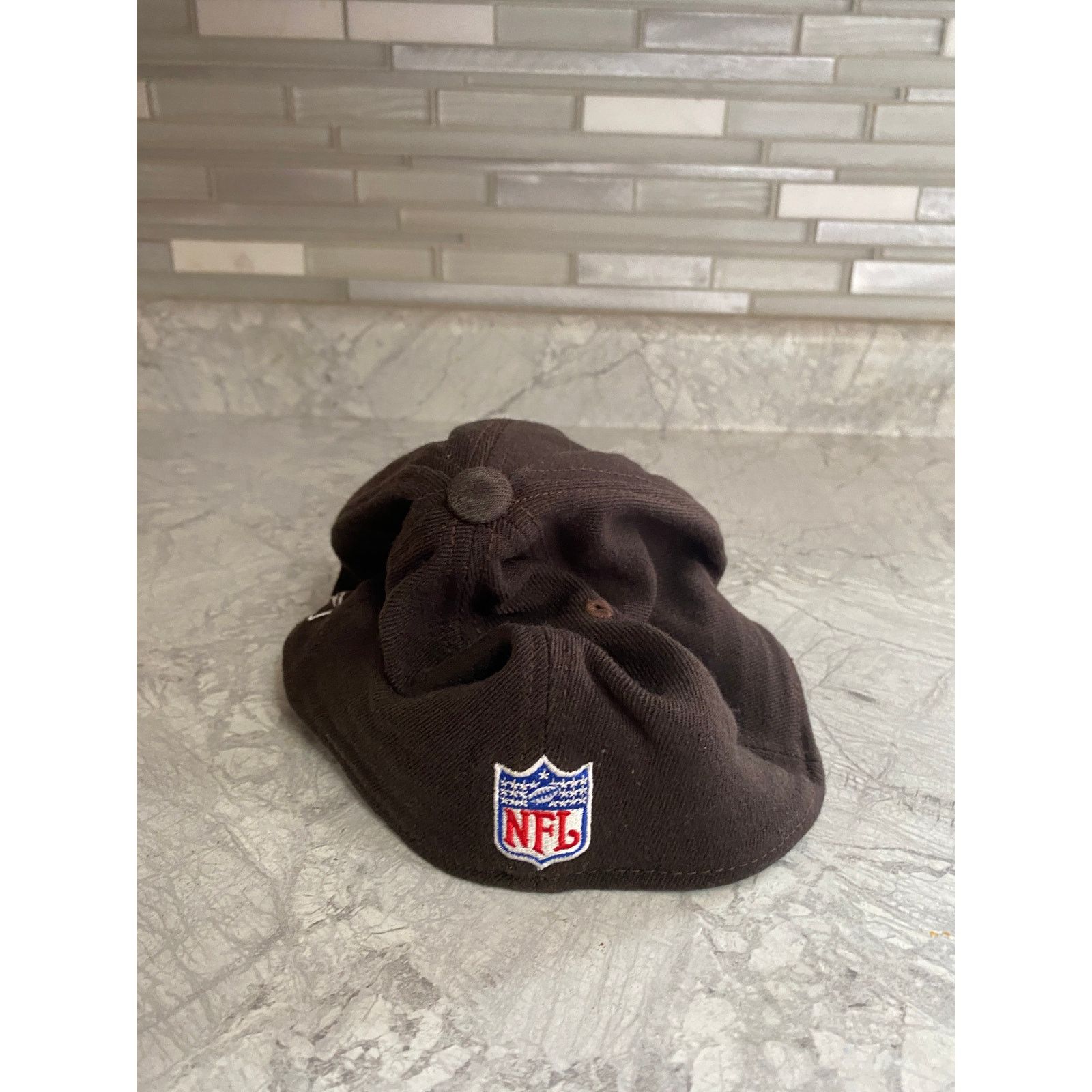 Reebok Cleveland Browns Stretch-Fit NFL Football Hat Size L/XL Size ONE SIZE - 5 Thumbnail
