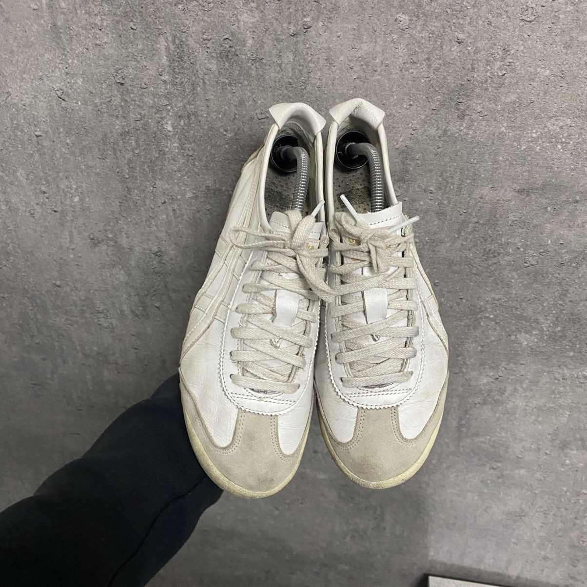 Asics Vintage Asics Onitsuka Tiger Mexico 66 White Sneakers Size US 7.5 / EU 40-41 - 6 Thumbnail