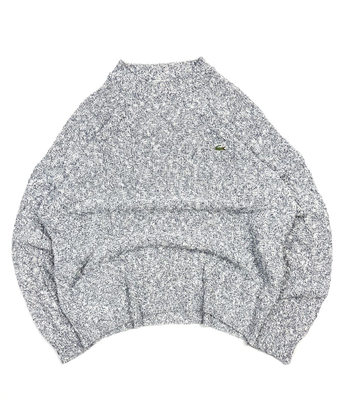 80s Lacoste Vintage Knit Sweater Men’s Jumper France Retro