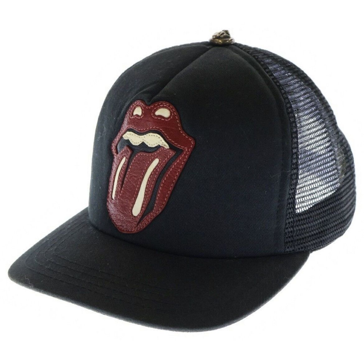 Chrome Hearts Chrome Hearts lip & tongue trucker hat Rolling Stones Size ONE SIZE - 1 Thumbnail