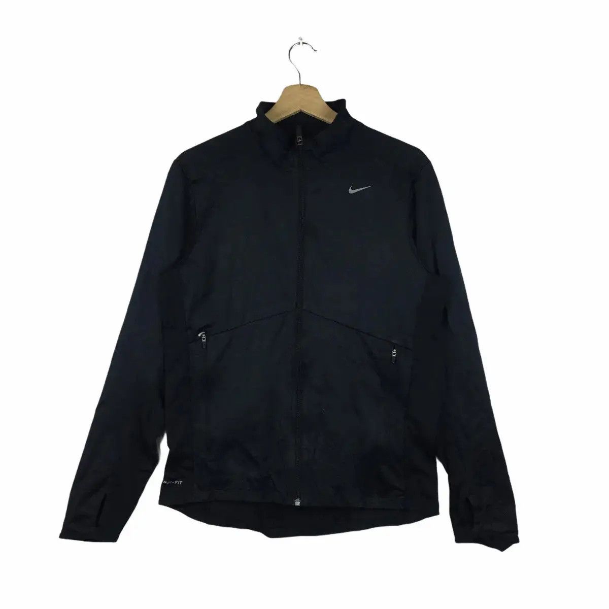 Nike Vtg NIKE SWOOSH Logo Jacket Parka Trench Outdoor Sweater Size M / US 6-8 / IT 42-44 - 1 Thumbnail