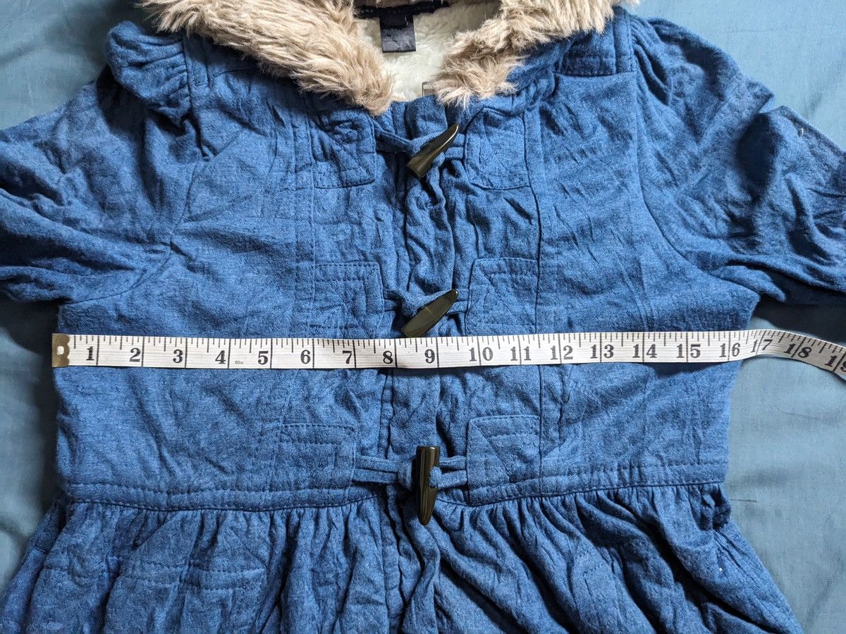 Marc Jacobs Marc by Marc Jacobs Blue Fleece-Lined Hoodie Jacket Size XS / US 0-2 / IT 36-38 - 9 Thumbnail