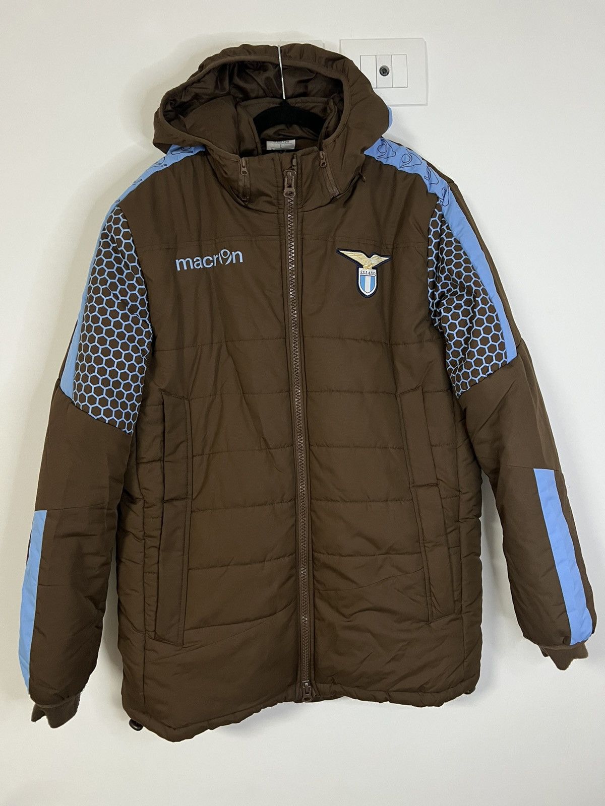 Macron Ss lazio L macron jacket footbol club puffer Size US L / EU 52-54 / 3 - 1 Thumbnail