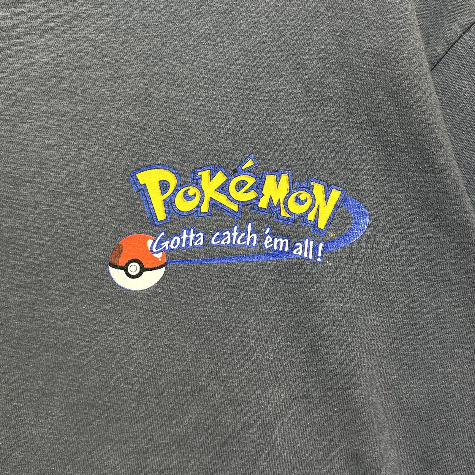 Nintendo × Vintage Vintage 1999 Pokemon T-shirt YOUTH L Ash and Pikachu Size US L / EU 52-54 / 3 - 4 Thumbnail