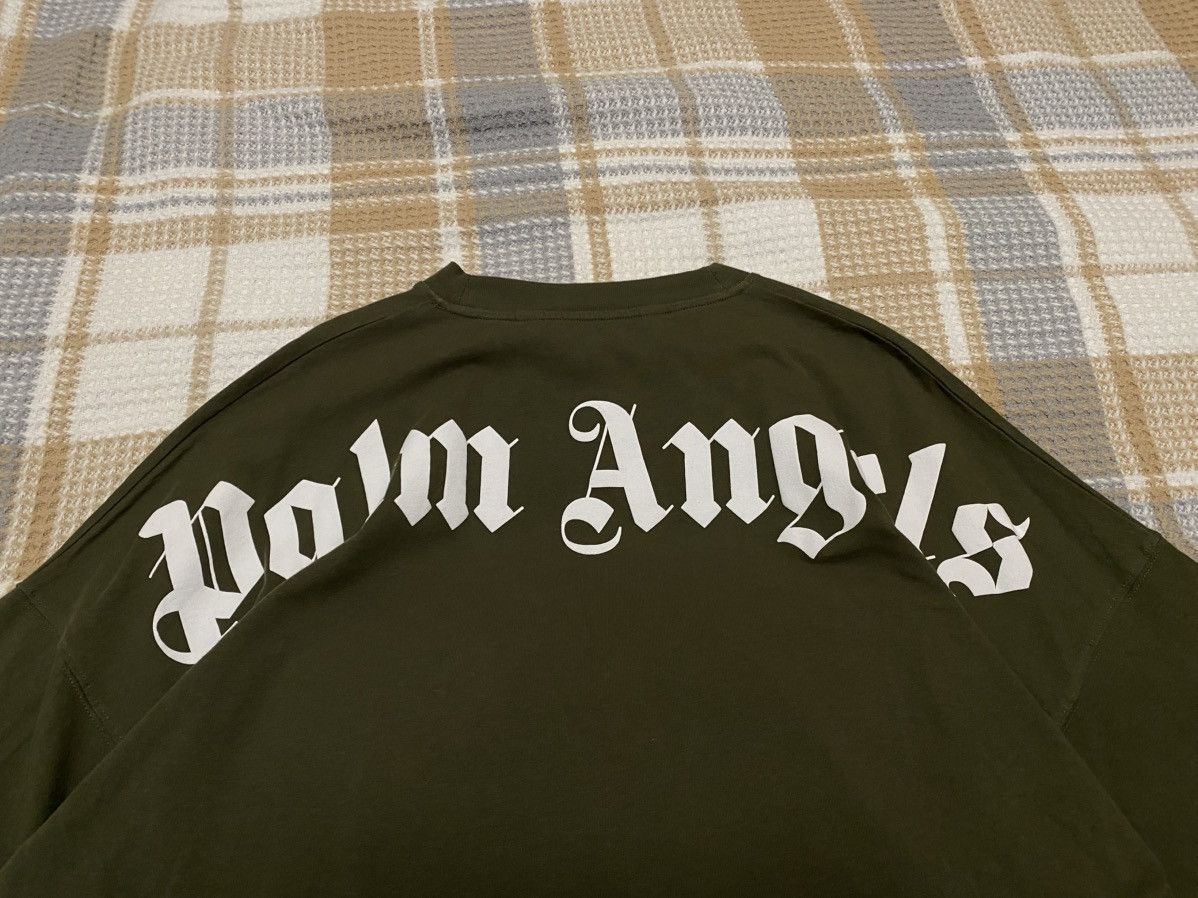Palm Angels Palm Angels Oversized Logo Tee Size US M / EU 48-50 / 2 - 2 Thumbnail