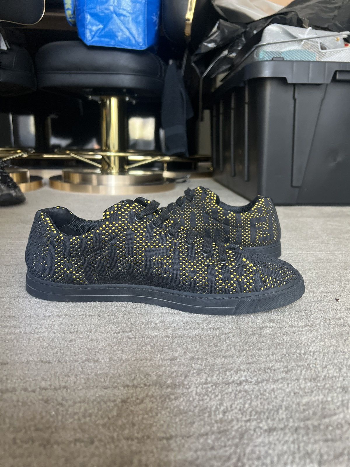 Fendi Fendi Mesh Lace-Up Sneakers Size US 8 / EU 41 - 7 Thumbnail
