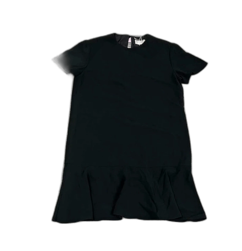 Yves Saint Laurent YSL Silk Mermaid Hem Black Dress- Size US S / EU 44-46 / 1 - 1 Thumbnail