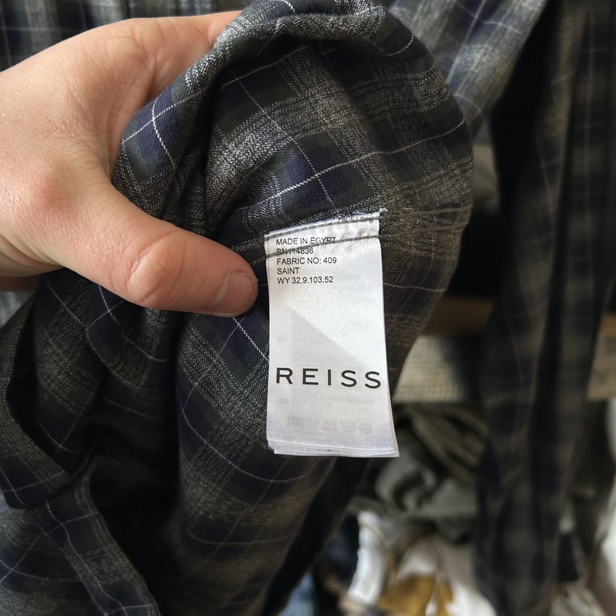 Reiss Designer Reiss Basic Graphic Streetwear Button up shirt Size US L / EU 52-54 / 3 - 7 Thumbnail