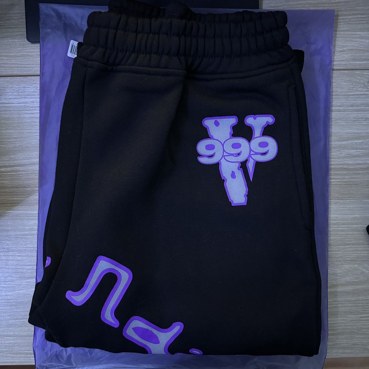 999 Club × Vlone JuiceWRLD x Vlone Galaxy Sweatpants Size US 32 / EU 48 - 2 Thumbnail