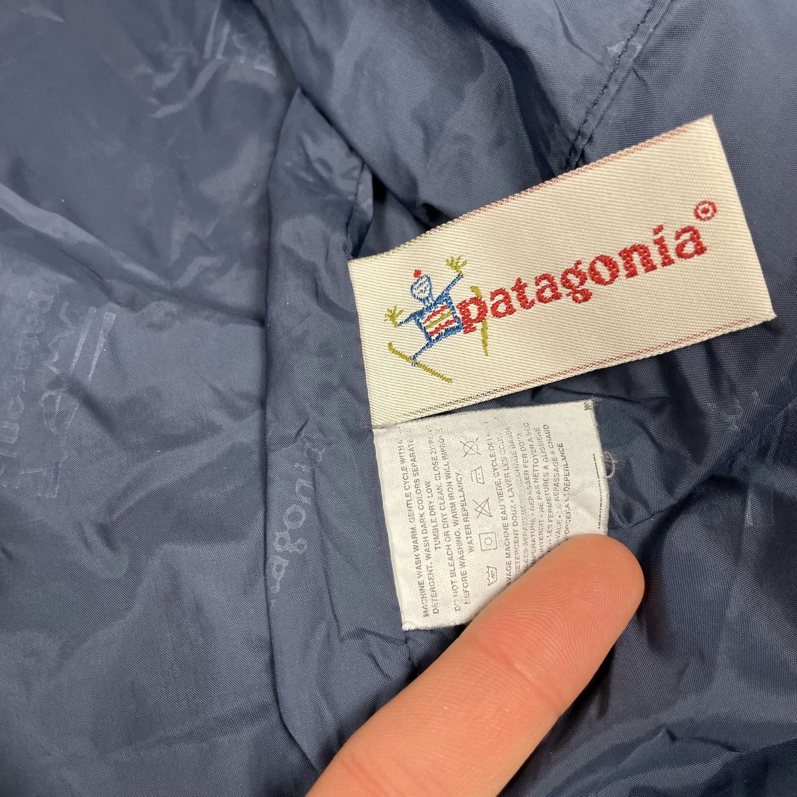 Patagonia Patagonia Men's Blue Full Zip Hooded Windbreaker Jacket Size US M / EU 48-50 / 2 - 12 Thumbnail
